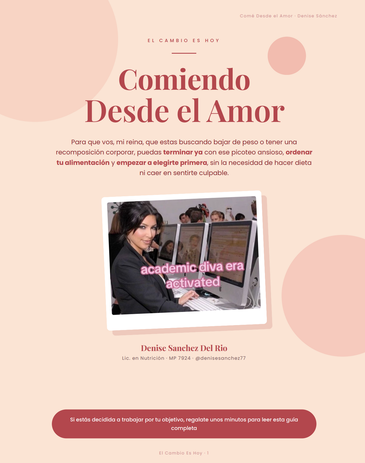 Comiendo Desde el Amor – Bajá de peso sin dietas ni ansiedad 🌹